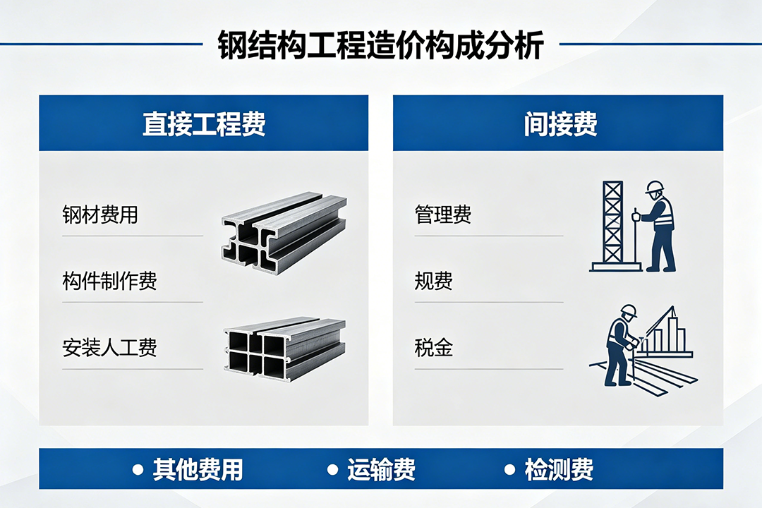 甘肃钢结构：工程造价失控的原因分析与控制